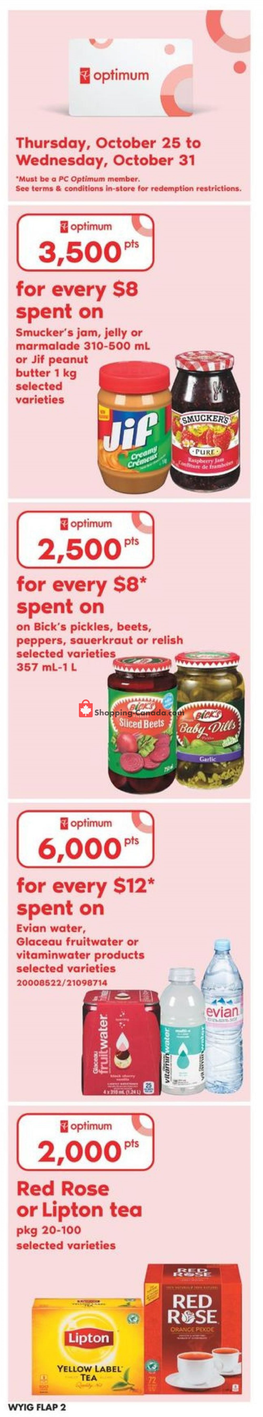 Loblaws flyer from Thursday October 25, 2018 to Wednesday October 31, 2018 - page 2