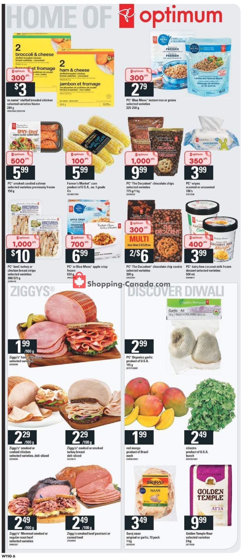 Loblaws flyer from Thursday October 25, 2018 to Wednesday October 31, 2018 - page 8