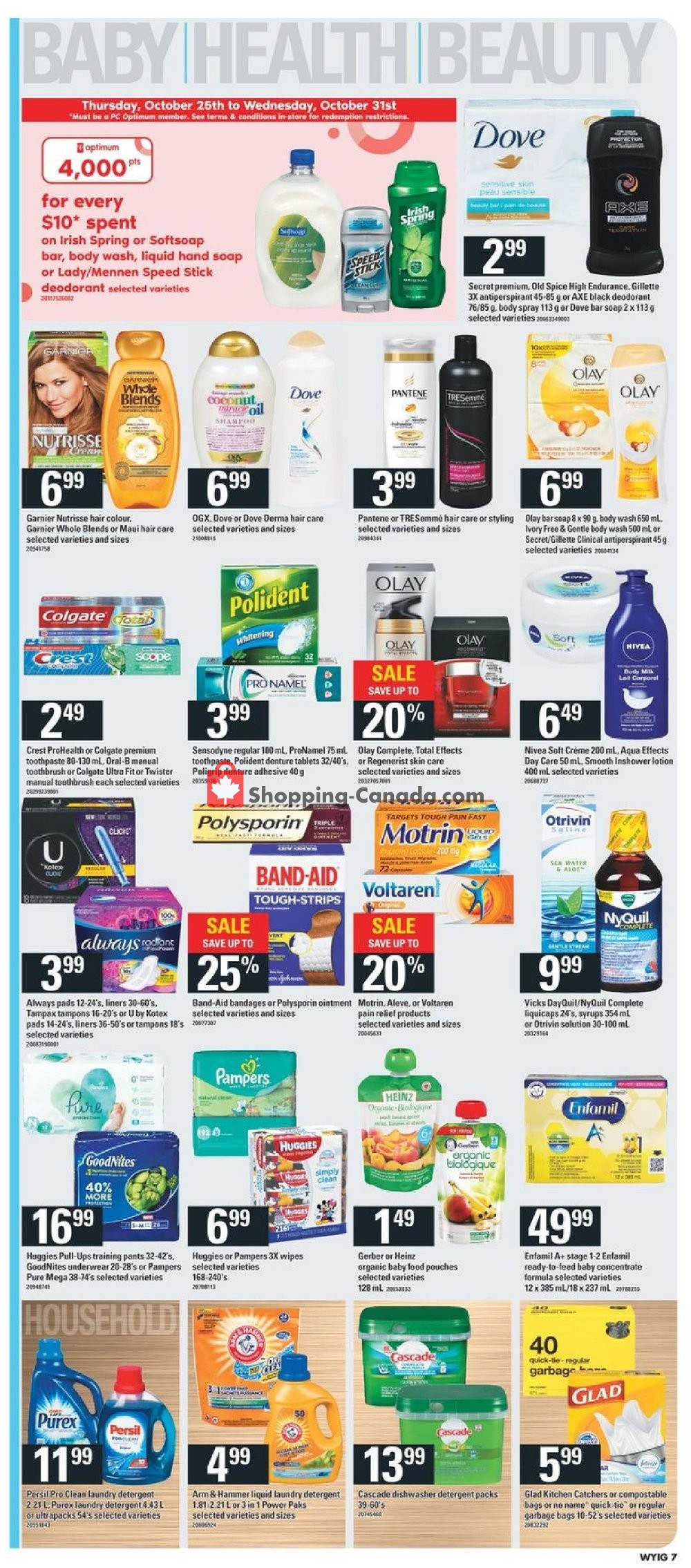 Loblaws flyer from Thursday October 25, 2018 to Wednesday October 31, 2018 - page 9