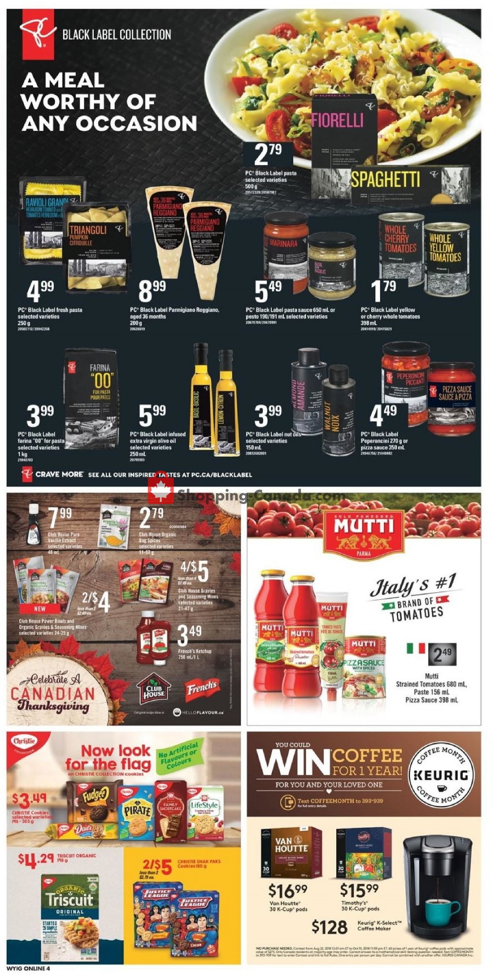Loblaws flyer from Thursday September 20, 2018 to Wednesday September 26, 2018 - page 15