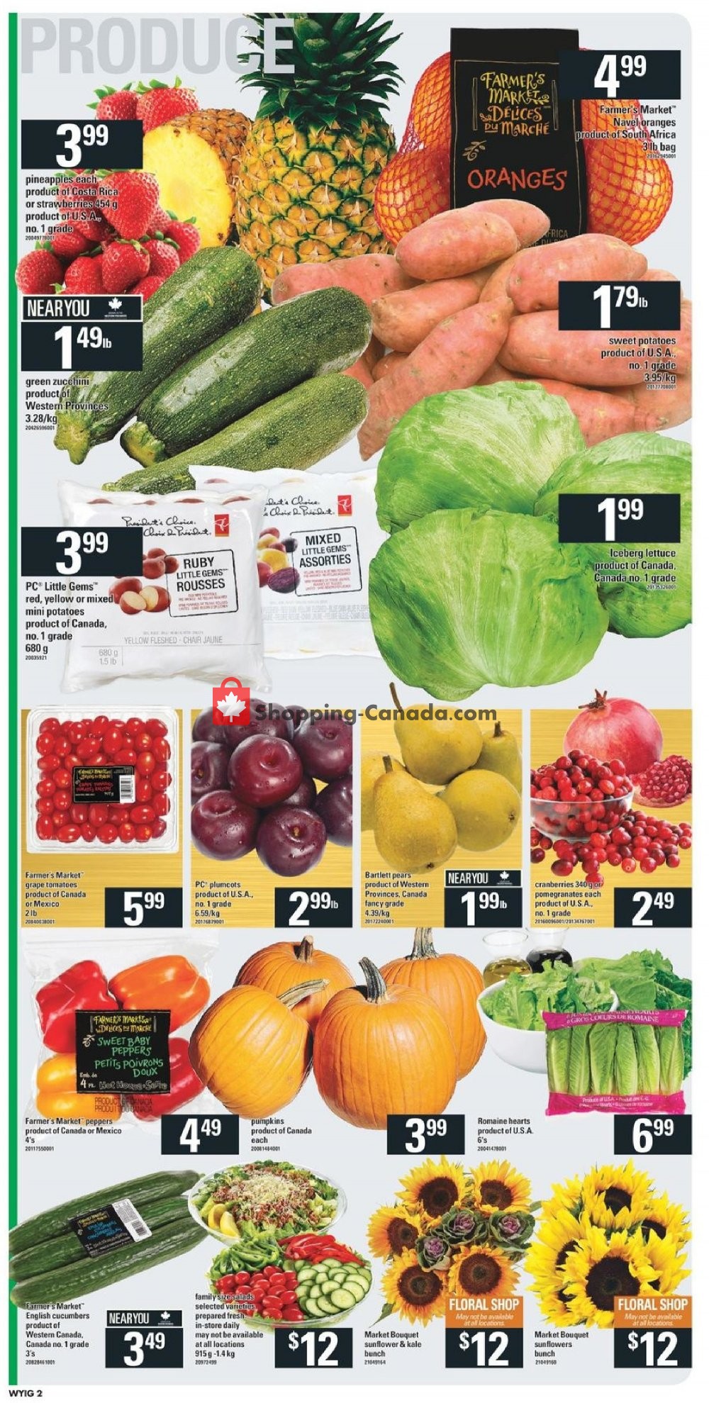 Loblaws flyer from Thursday September 20, 2018 to Wednesday September 26, 2018 - page 2
