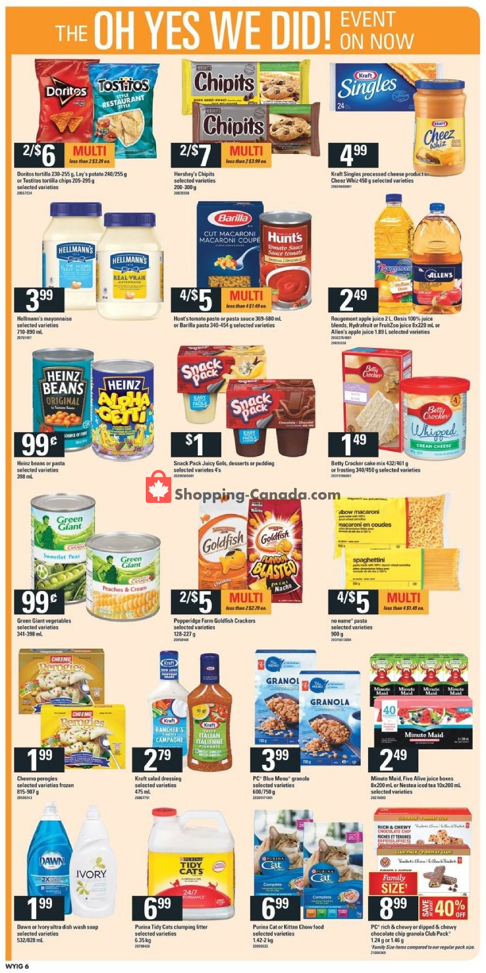 Loblaws flyer from Thursday September 20, 2018 to Wednesday September 26, 2018 - page 6