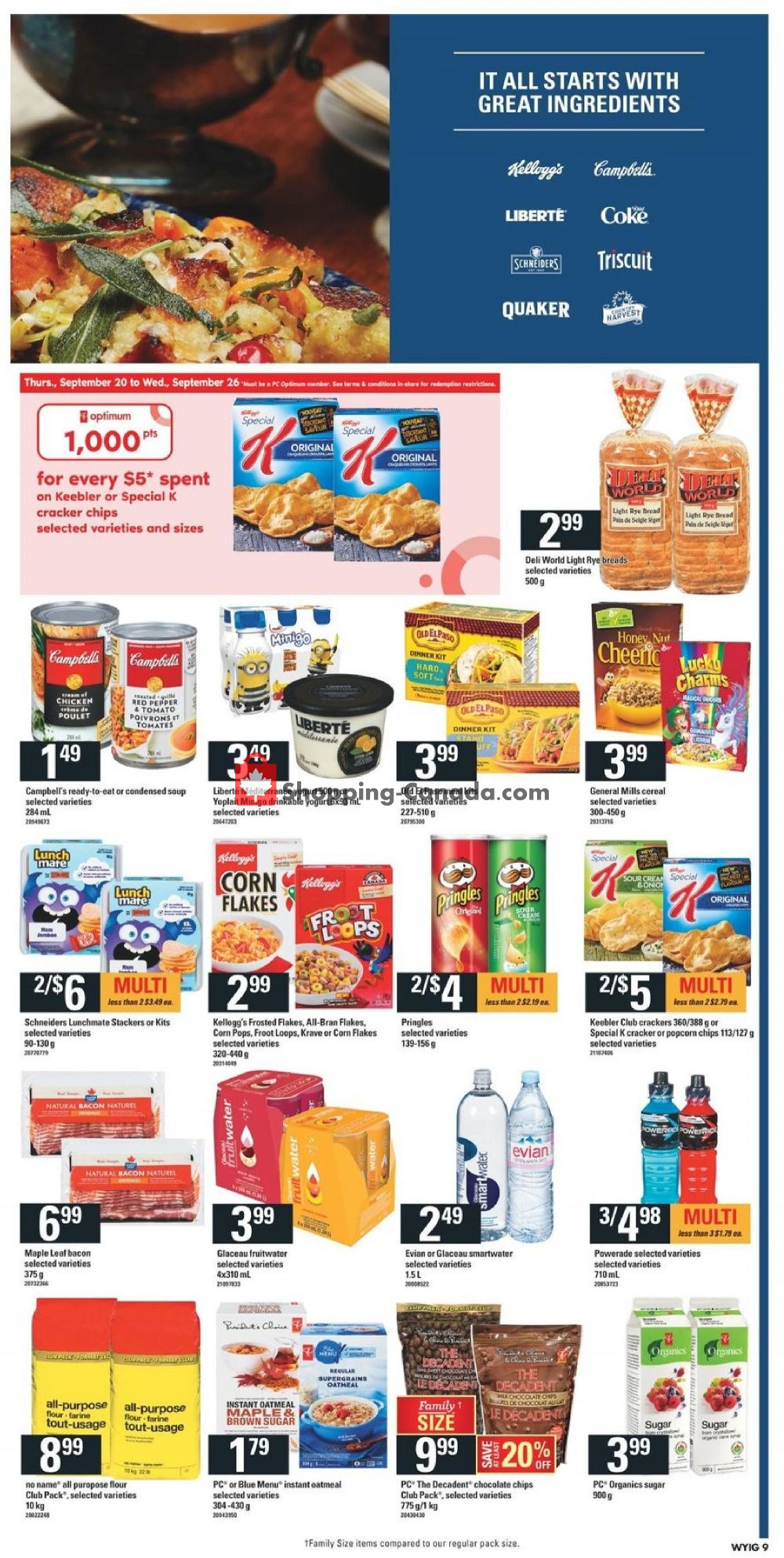 Loblaws flyer from Thursday September 20, 2018 to Wednesday September 26, 2018 - page 9
