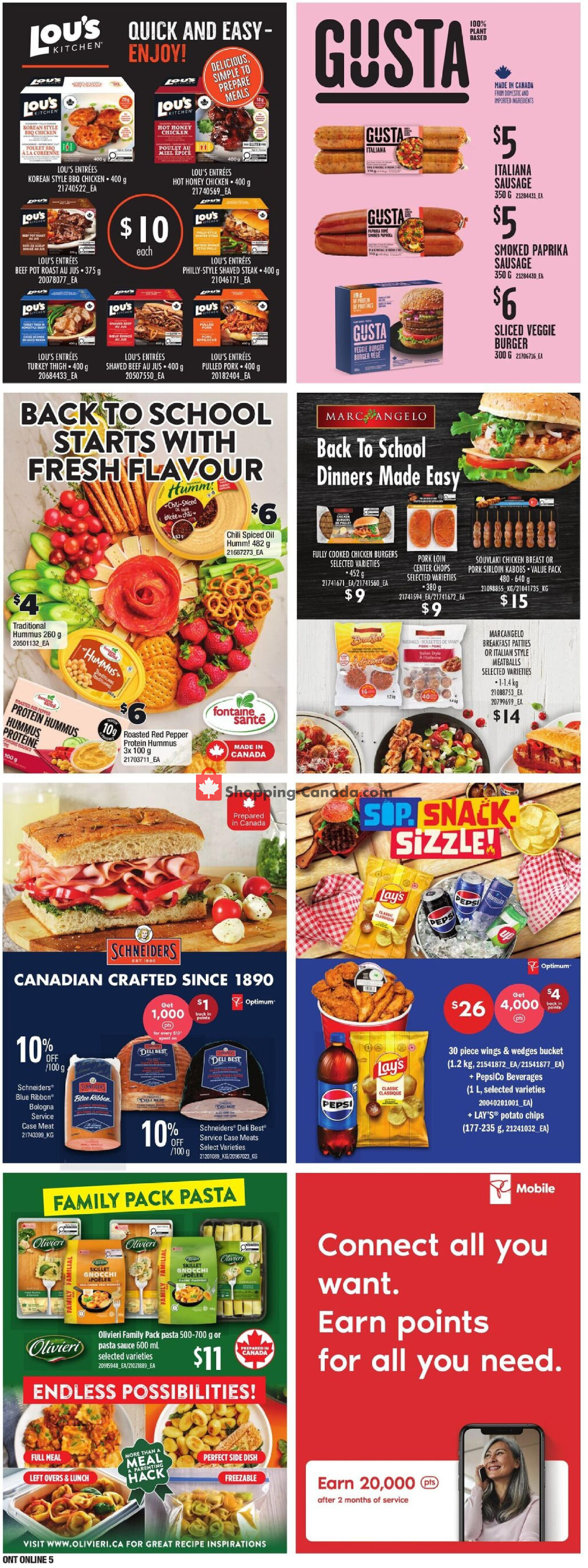 Loblaws flyer from Thursday September 3, 2026 to Wednesday September 9, 2026 - page 20