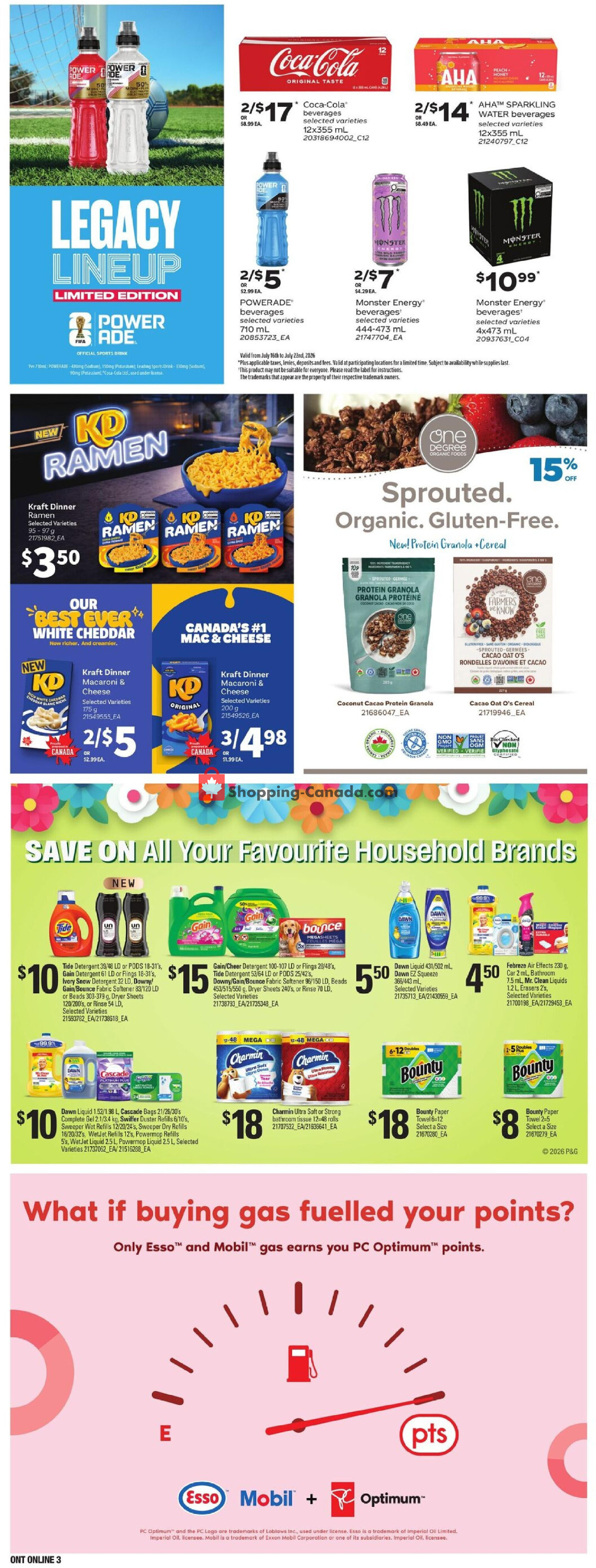 Loblaws flyer from Thursday July 16, 2026 to Wednesday July 22, 2026 - page 22