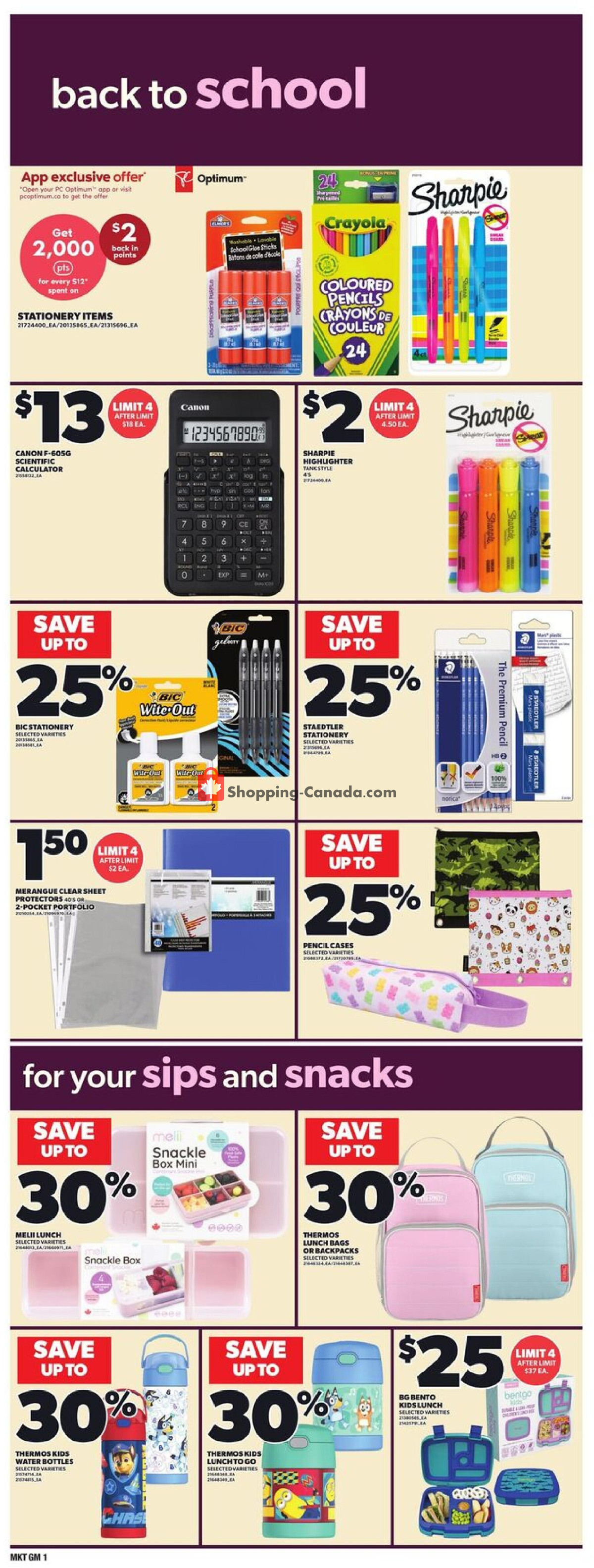 Loblaws flyer from Thursday August 13, 2026 to Wednesday August 19, 2026 - page 15