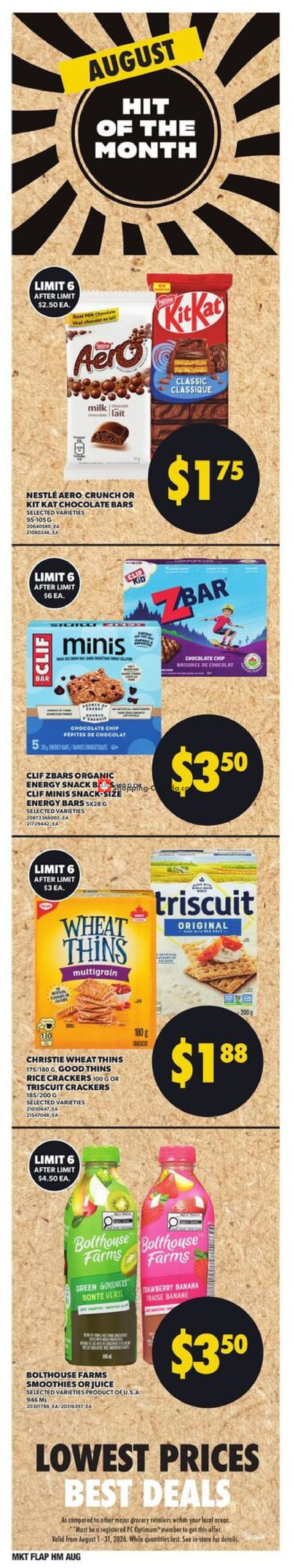 Loblaws flyer from Thursday August 13, 2026 to Wednesday August 19, 2026 - page 9