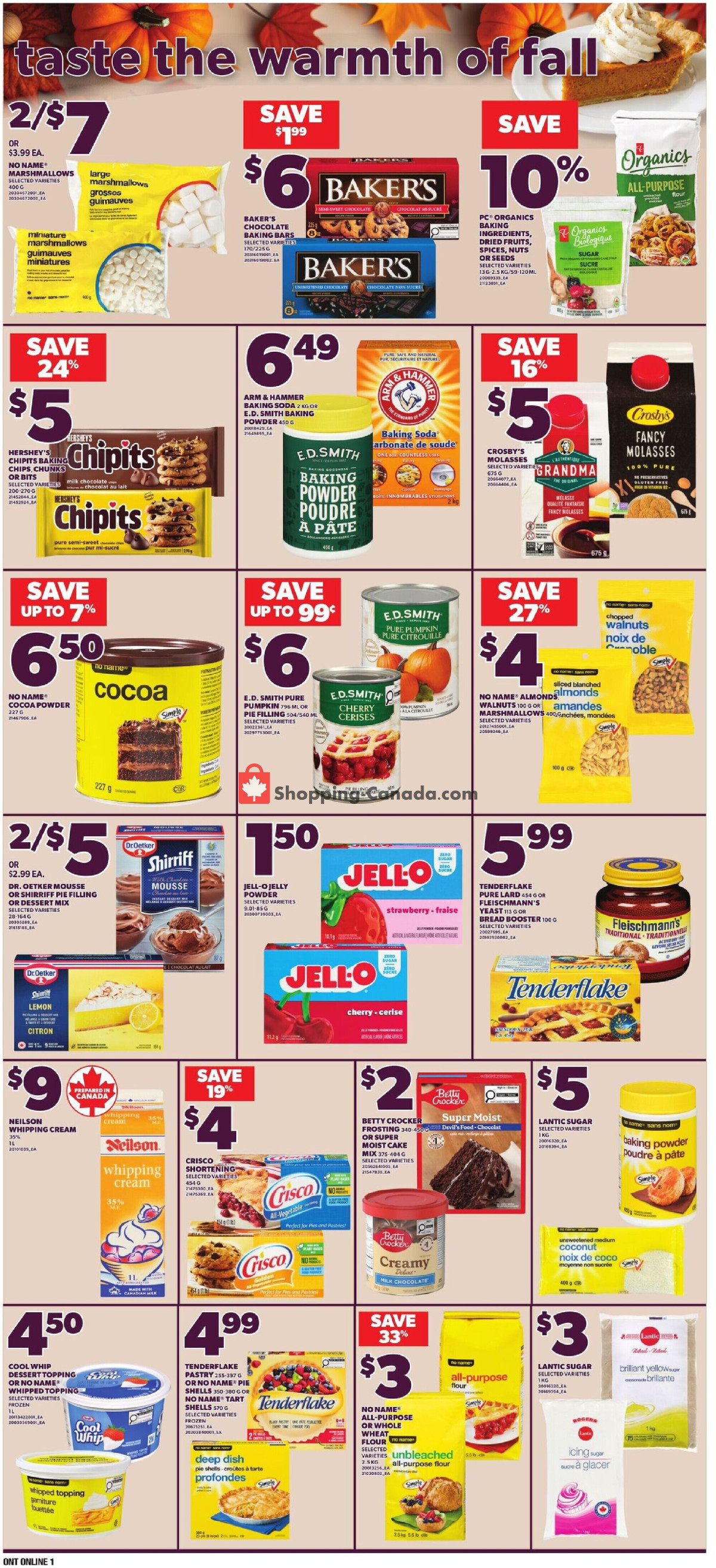 Loblaws flyer from Thursday September 24, 2026 to Wednesday September 30, 2026 - page 10