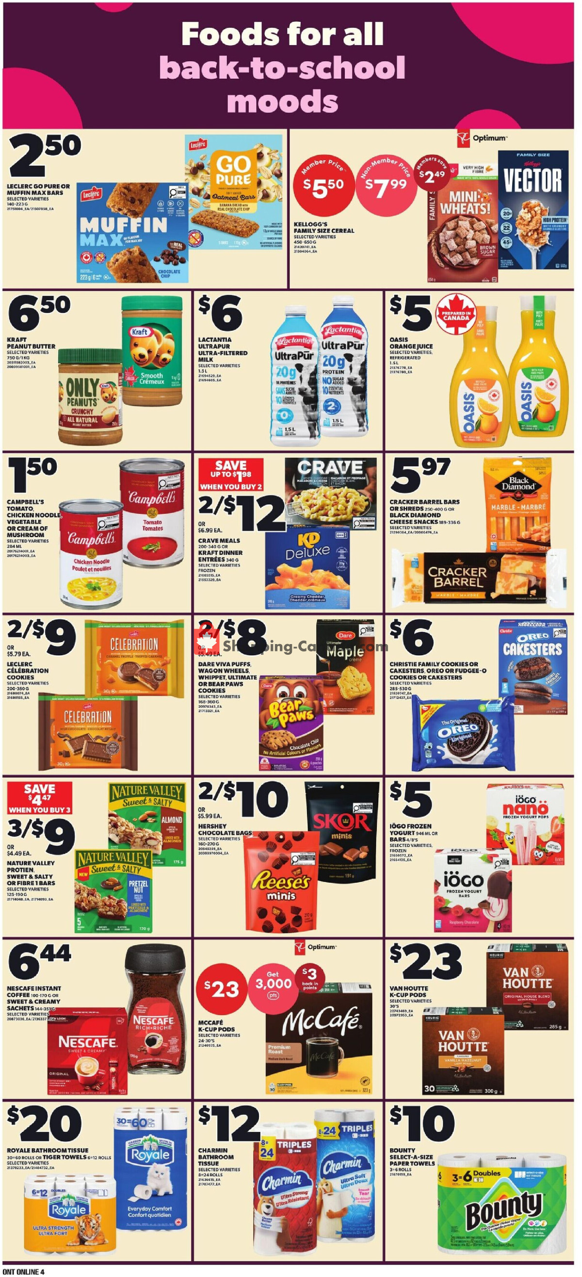 Loblaws flyer from Thursday August 27, 2026 to Wednesday September 2, 2026 - page 12