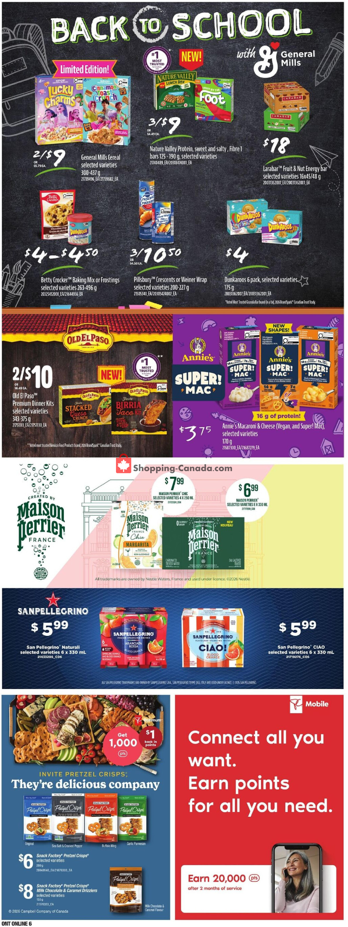 Loblaws flyer from Thursday August 27, 2026 to Wednesday September 2, 2026 - page 22