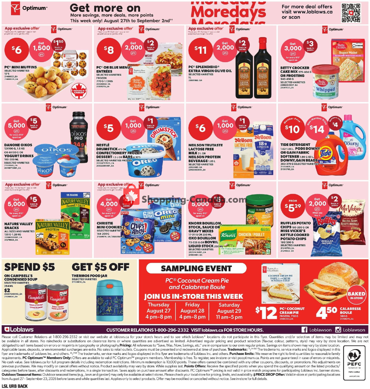 Loblaws flyer from Thursday August 27, 2026 to Wednesday September 2, 2026 - page 8