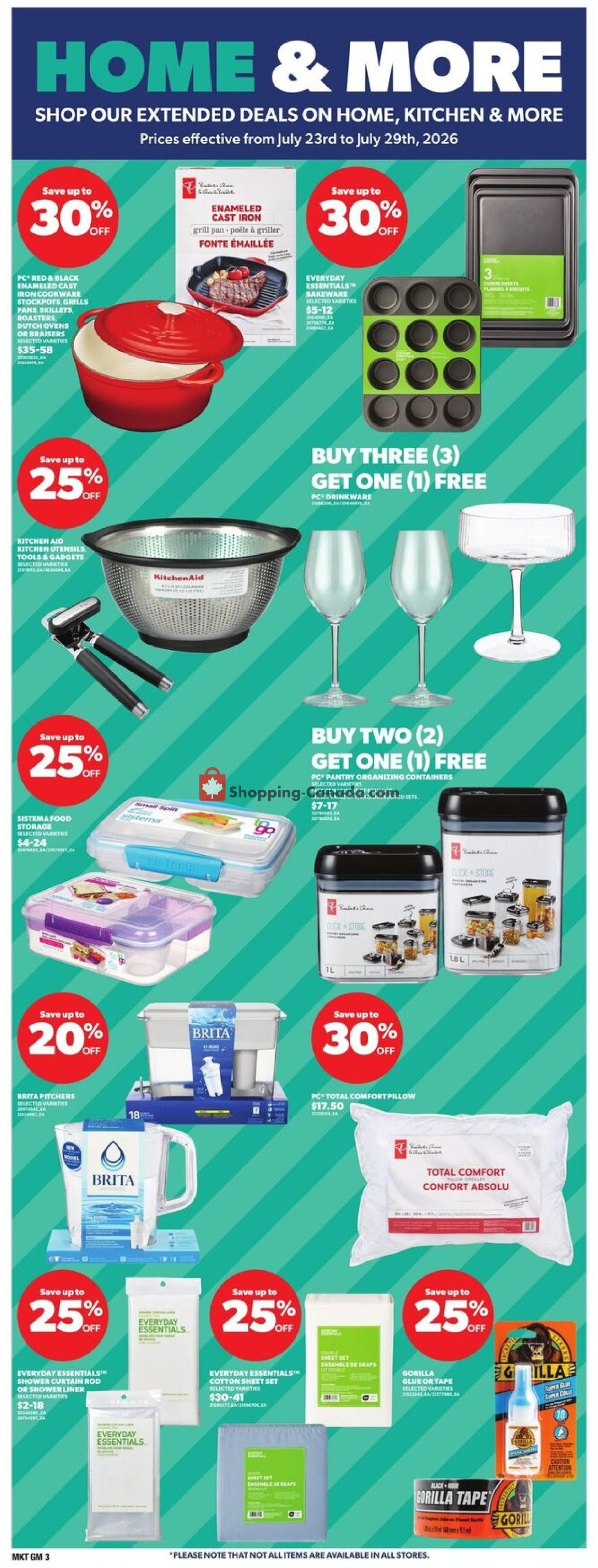 Loblaws flyer from Thursday July 23, 2026 to Wednesday July 29, 2026 - page 18