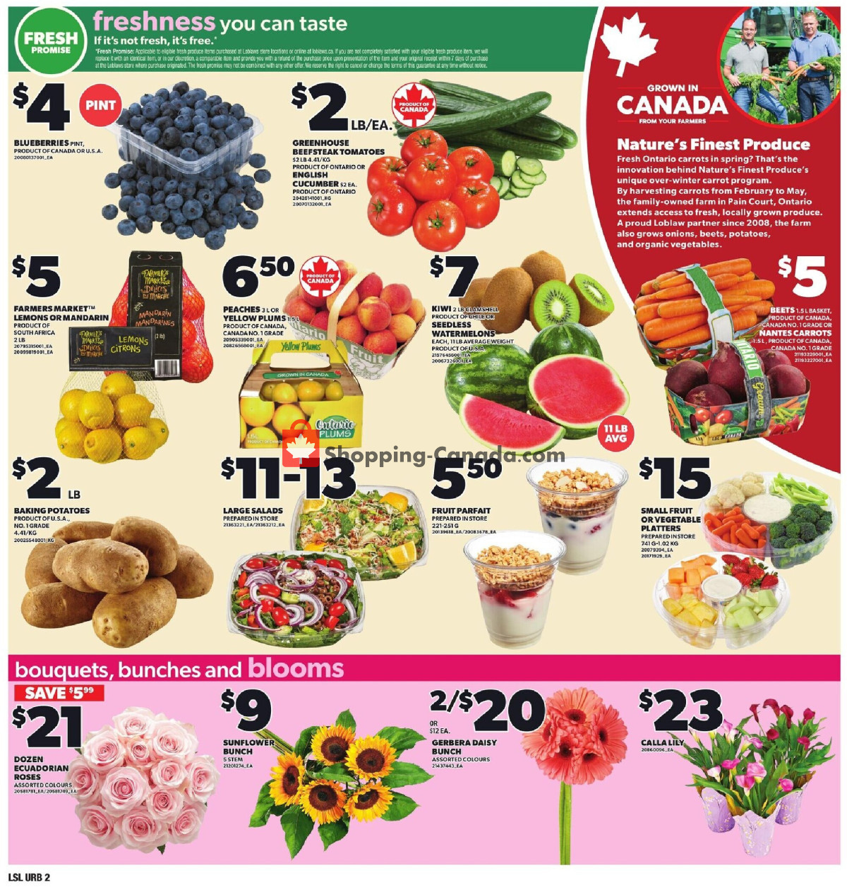 Loblaws flyer from Thursday July 23, 2026 to Wednesday July 29, 2026 - page 2