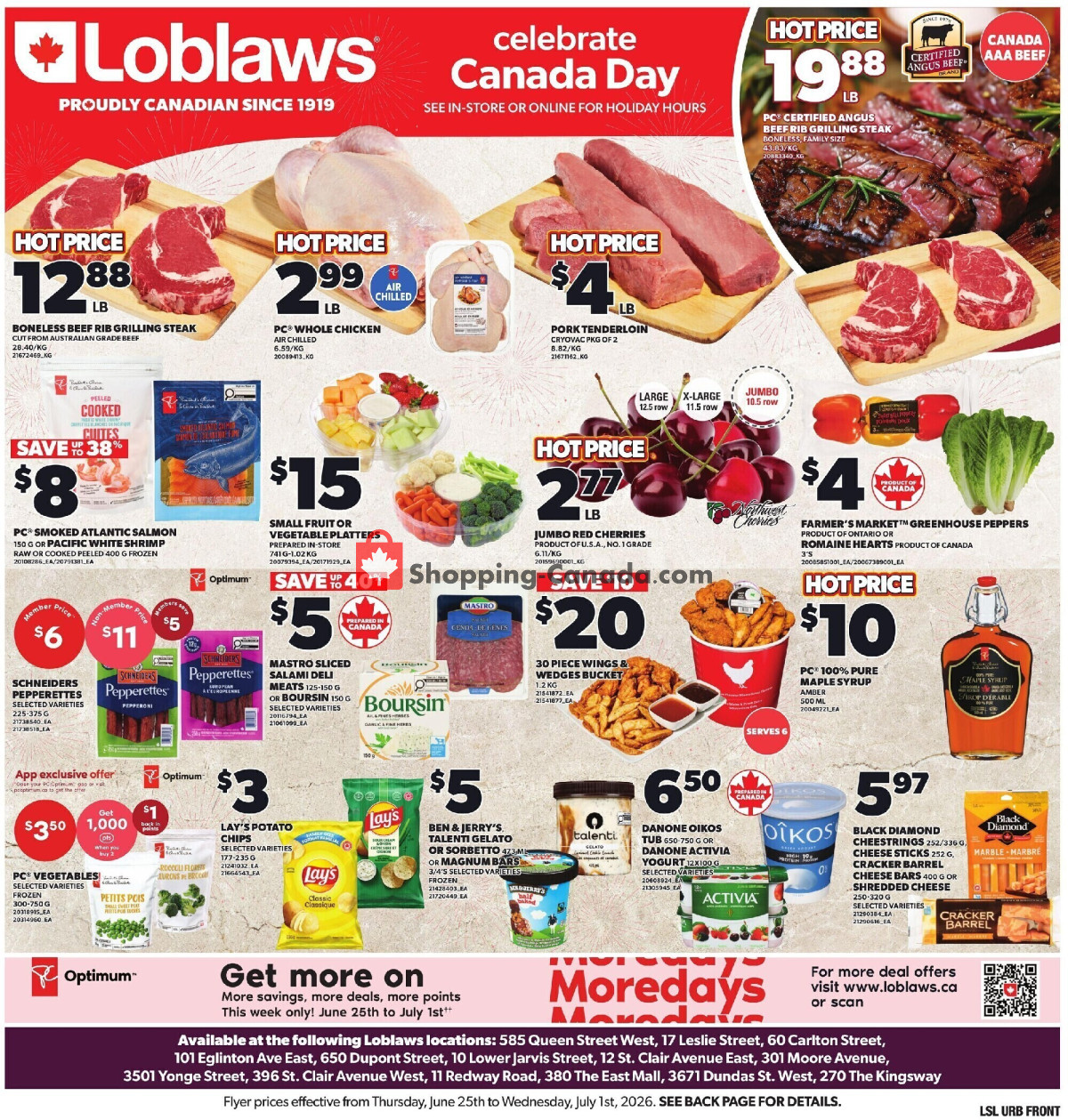 Loblaws flyer from Thursday June 25, 2026 to Wednesday July 1, 2026 - page 10