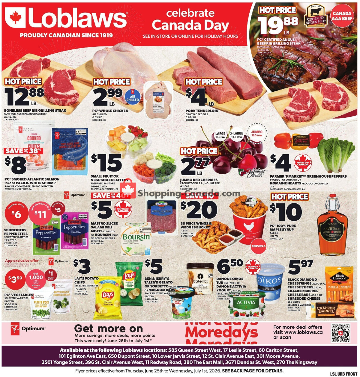 Loblaws flyer from Thursday June 25, 2026 to Wednesday July 1, 2026 - page 6