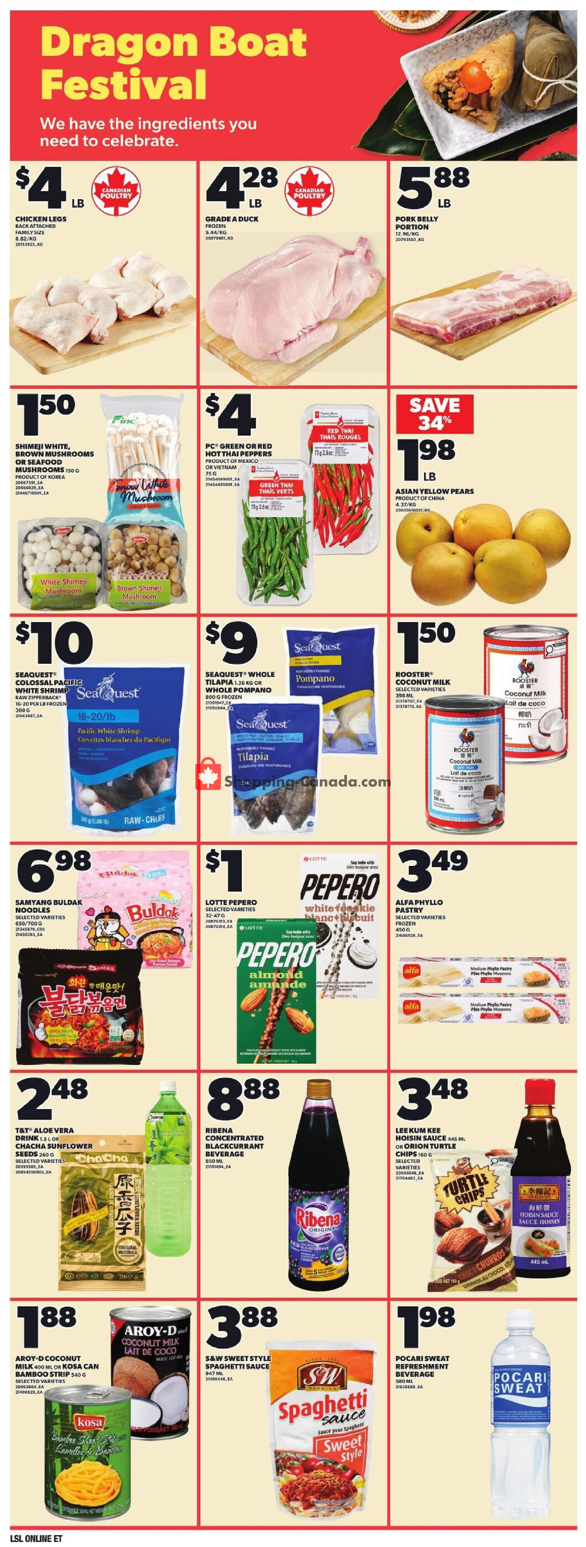Loblaws flyer from Thursday June 11, 2026 to Wednesday June 17, 2026 - page 14
