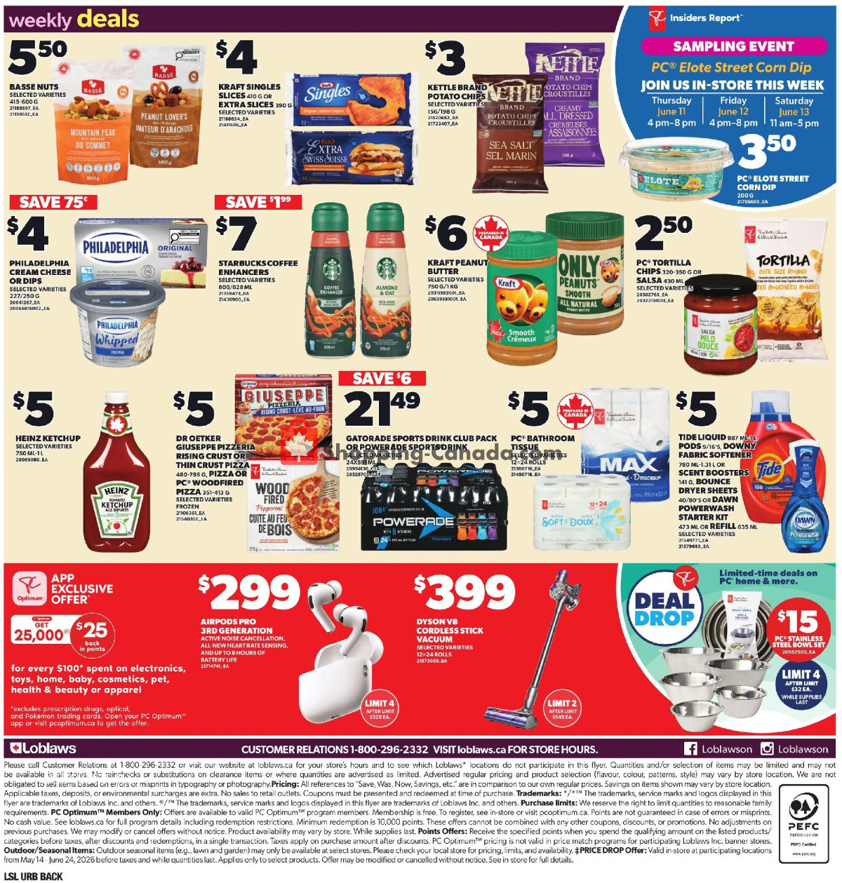 Loblaws flyer from Thursday June 11, 2026 to Wednesday June 17, 2026 - page 9