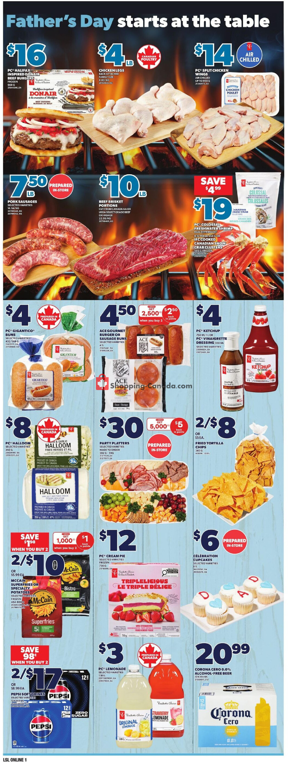 Loblaws flyer from Thursday June 18, 2026 to Wednesday June 24, 2026 - page 11
