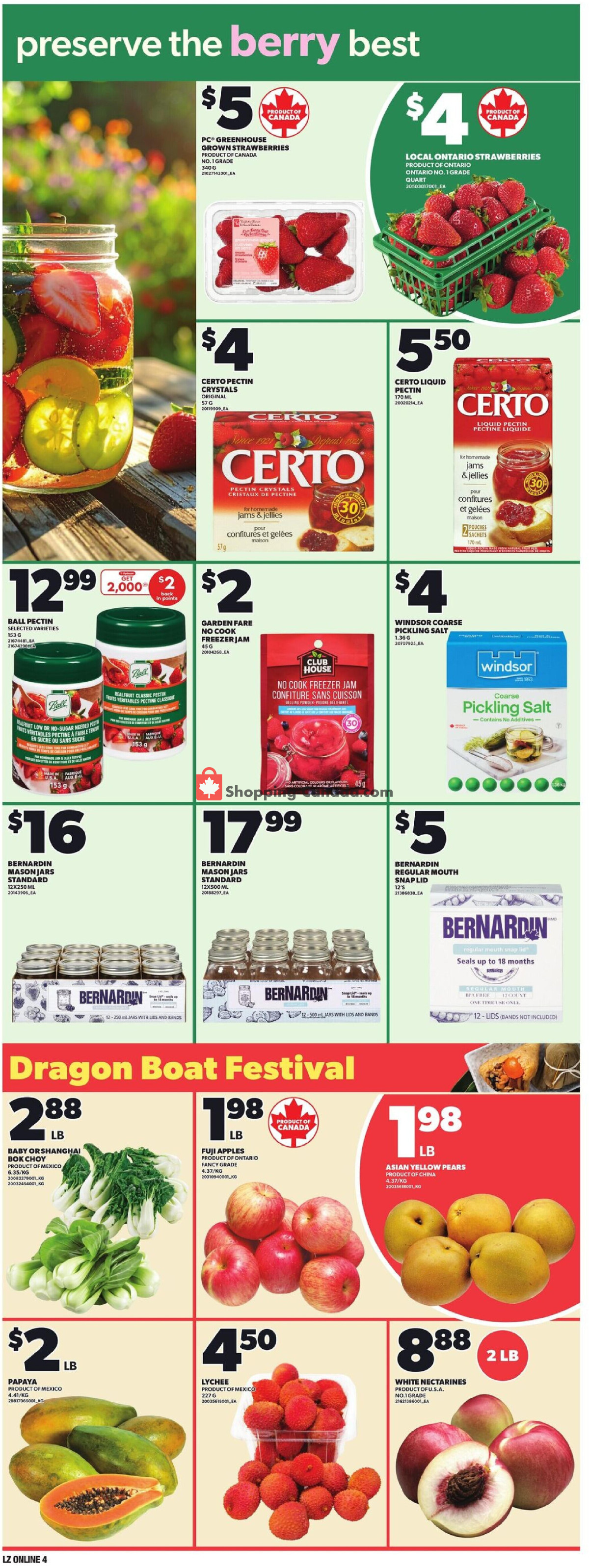 Loblaws flyer from Thursday June 18, 2026 to Wednesday June 24, 2026 - page 14