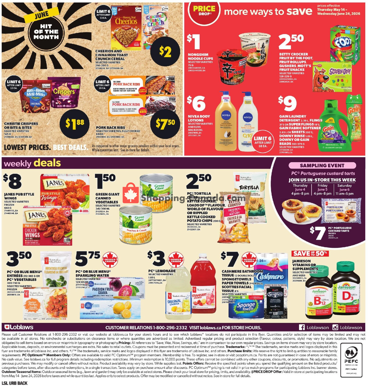 Loblaws flyer from Thursday June 4, 2026 to Wednesday June 10, 2026 - page 8