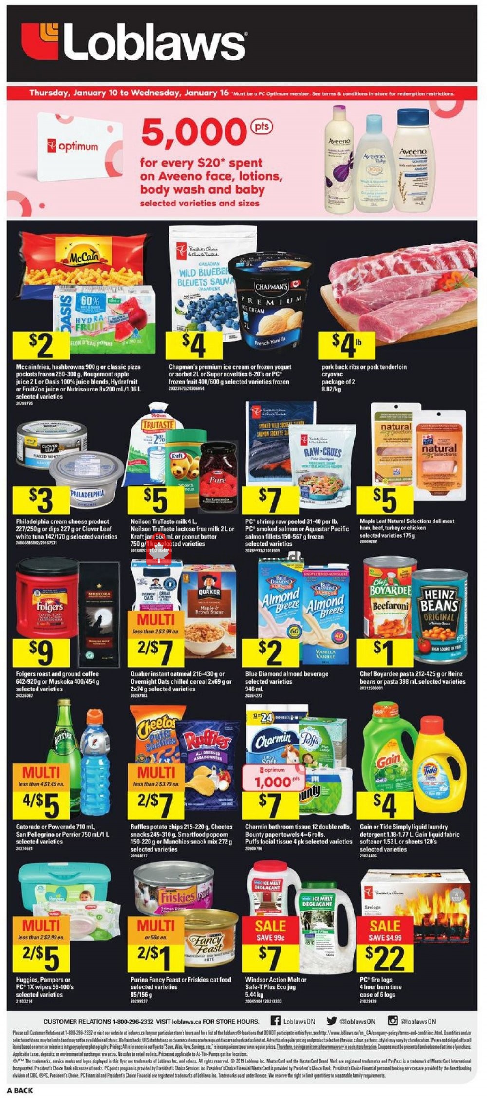 Loblaws flyer from Thursday January 10, 2019 to Wednesday January 16, 2019 - page 16