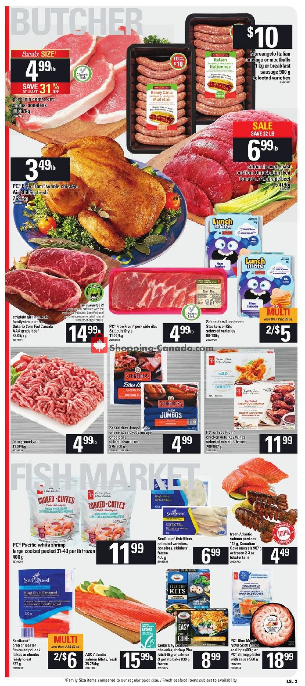 Loblaws flyer from Thursday January 10, 2019 to Wednesday January 16, 2019 - page 3