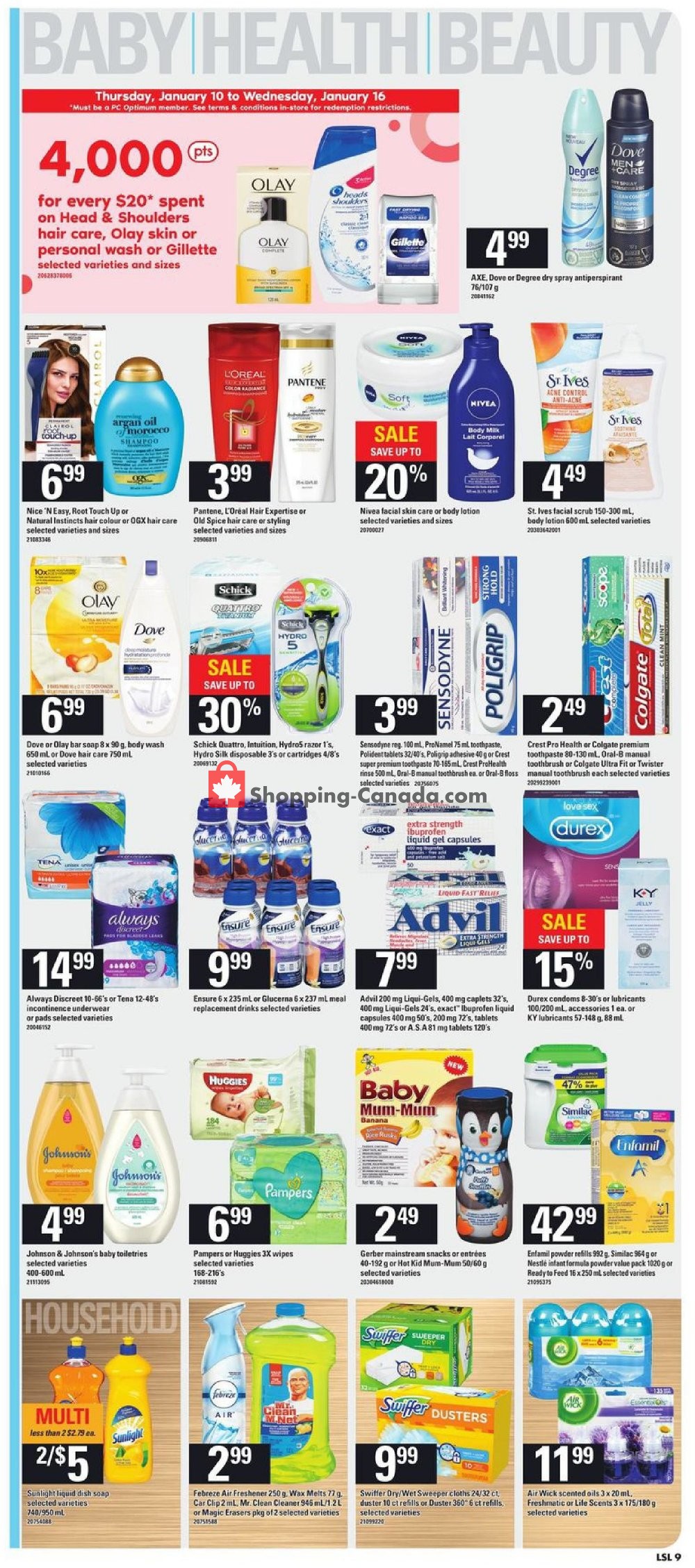 Loblaws flyer from Thursday January 10, 2019 to Wednesday January 16, 2019 - page 9