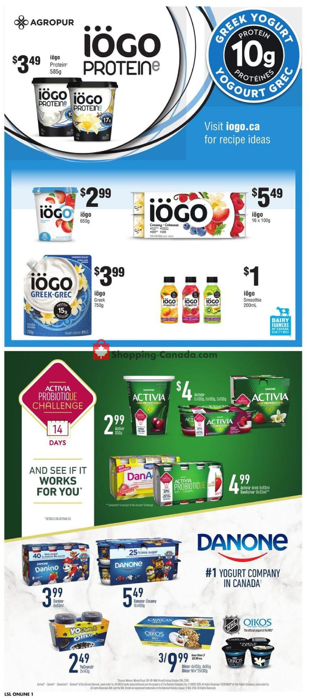 Loblaws flyer from Thursday January 3, 2019 to Wednesday January 9, 2019 - page 10