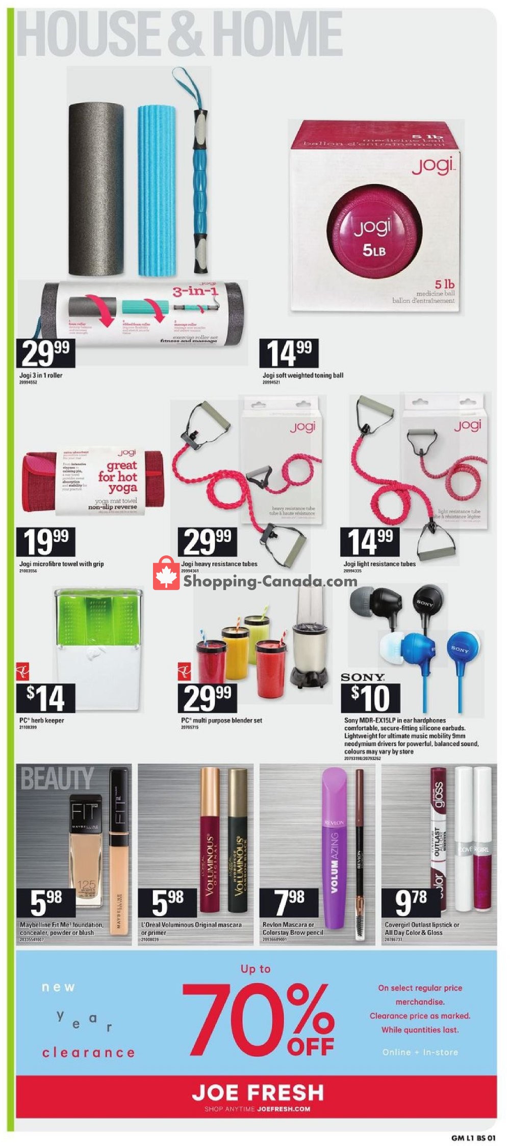 Loblaws flyer from Thursday January 3, 2019 to Wednesday January 9, 2019 - page 16