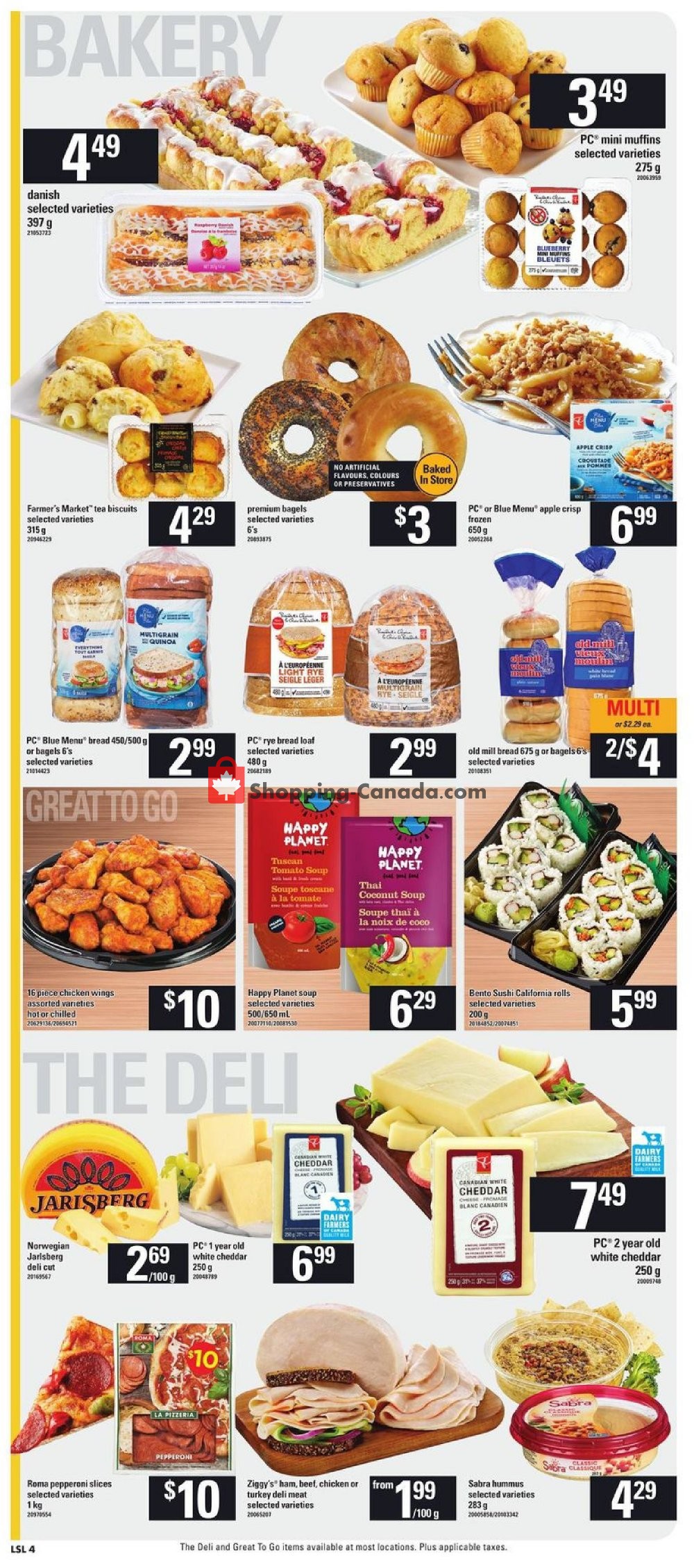 Loblaws flyer from Thursday January 3, 2019 to Wednesday January 9, 2019 - page 4