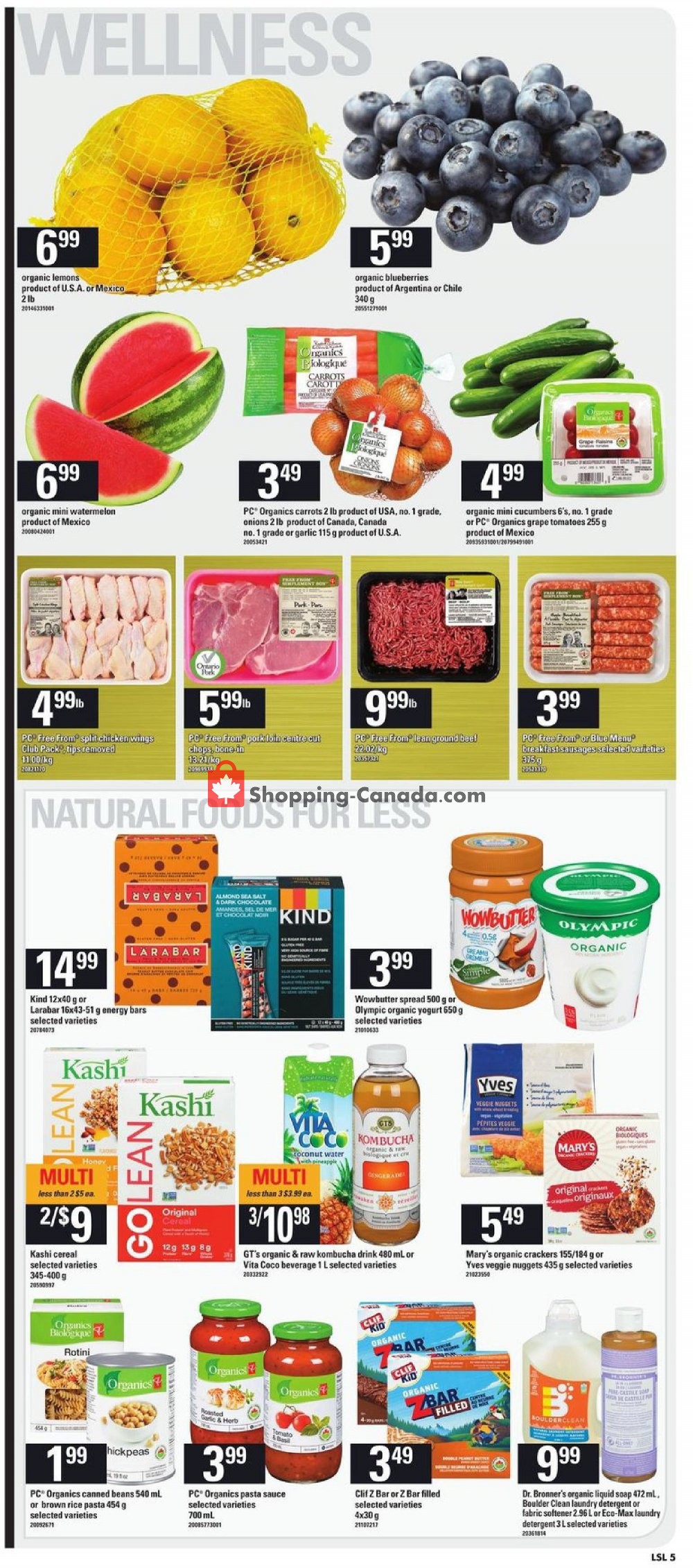 Loblaws flyer from Thursday January 3, 2019 to Wednesday January 9, 2019 - page 5