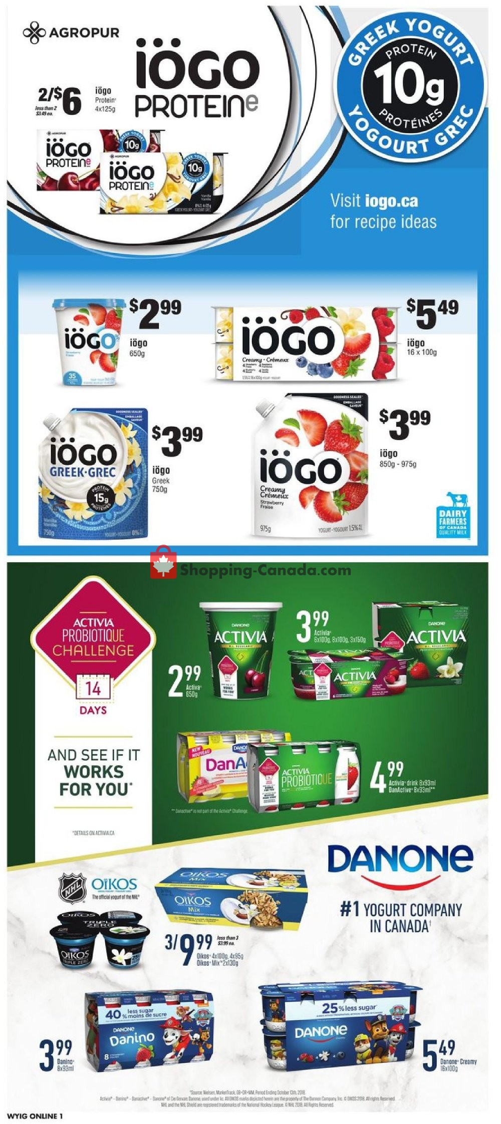 Loblaws flyer from Thursday January 3, 2019 to Wednesday January 9, 2019 - page 10