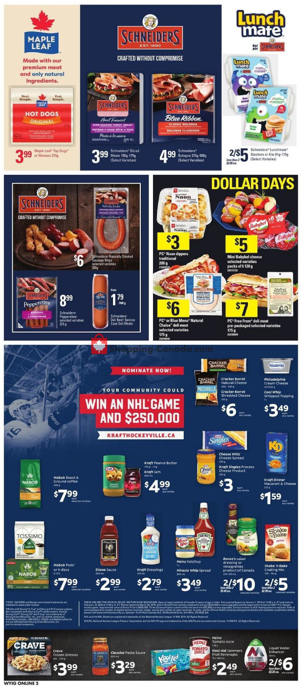 Loblaws flyer from Thursday January 3, 2019 to Wednesday January 9, 2019 - page 11