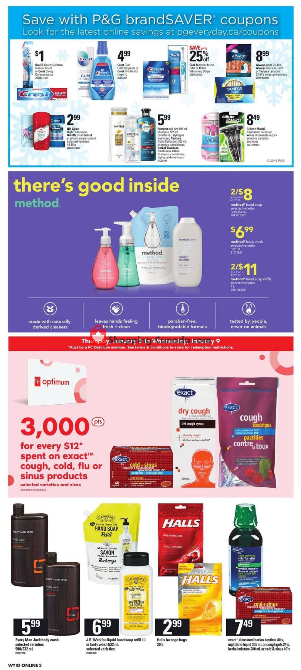 Loblaws flyer from Thursday January 3, 2019 to Wednesday January 9, 2019 - page 12