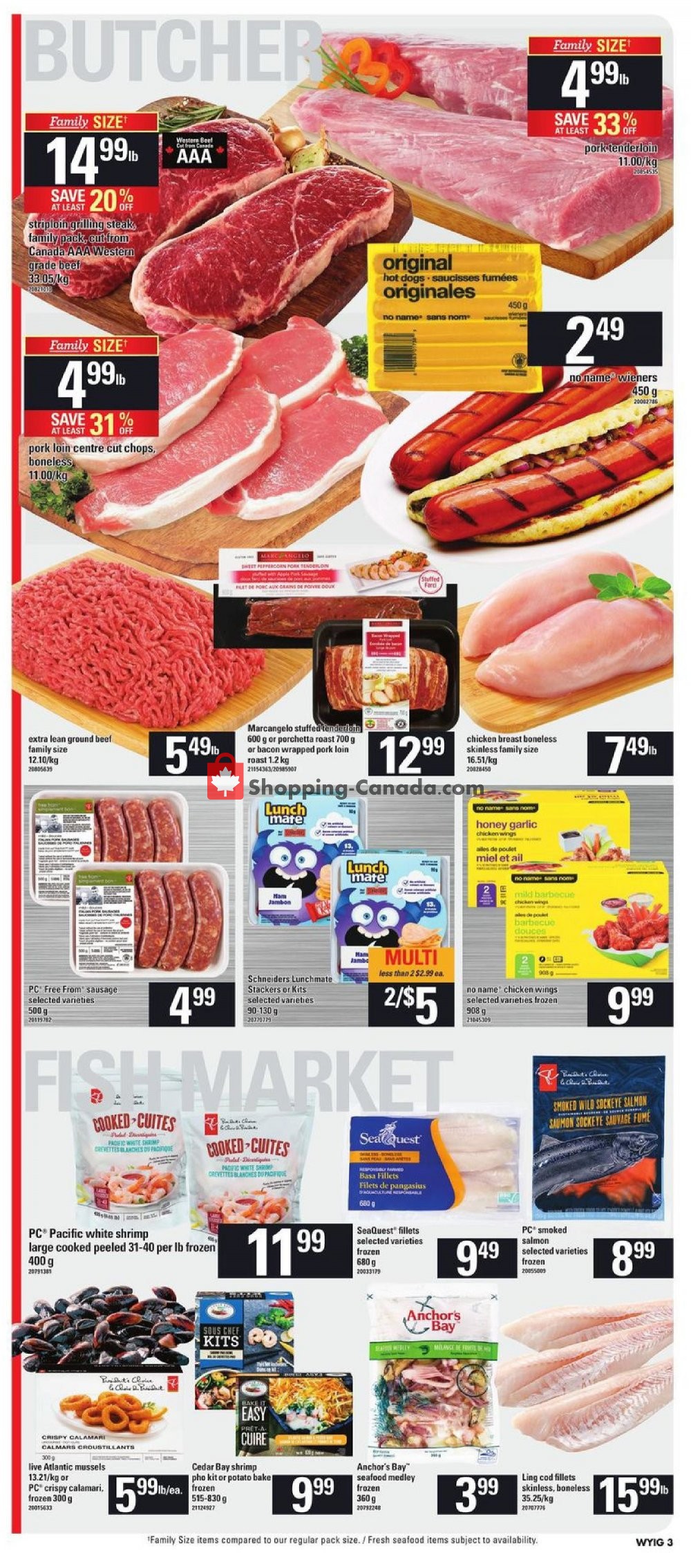 Loblaws flyer from Thursday January 3, 2019 to Wednesday January 9, 2019 - page 3