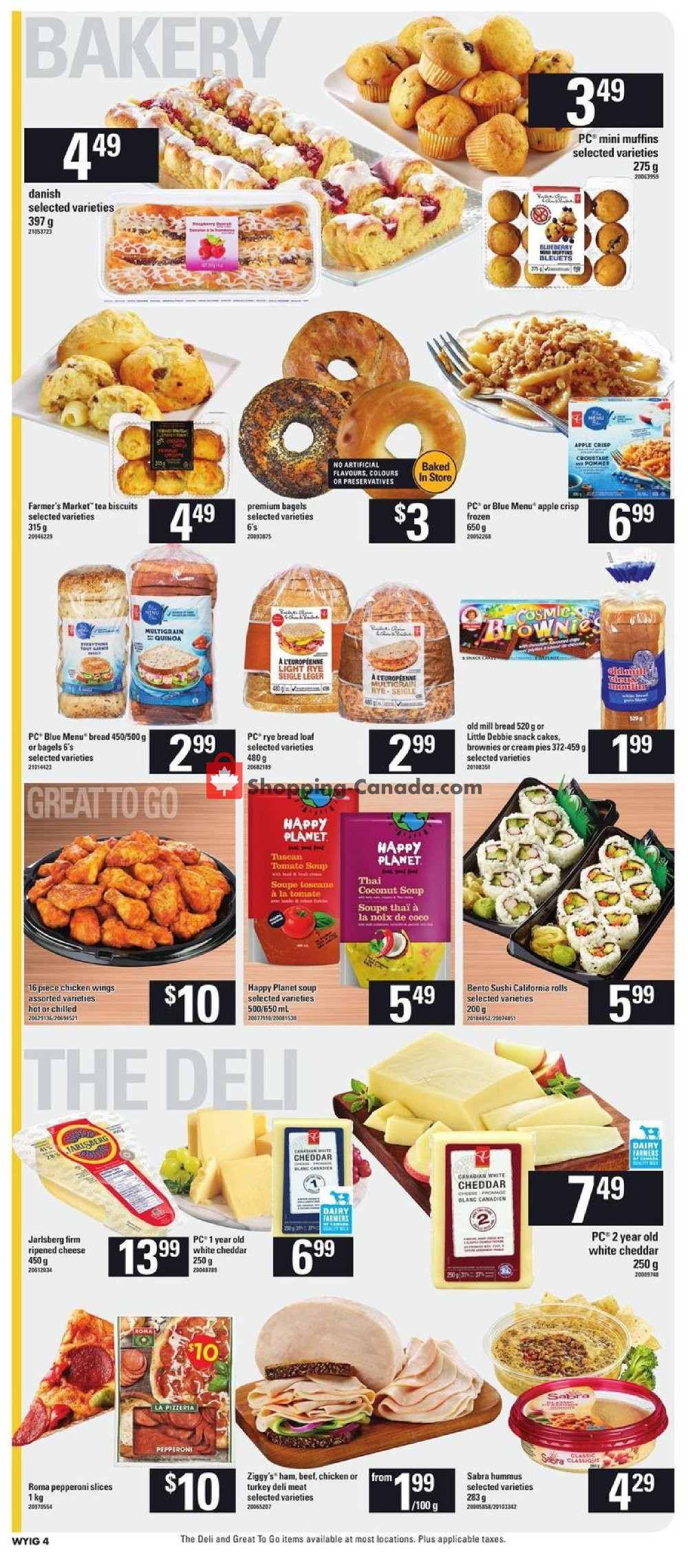 Loblaws flyer from Thursday January 3, 2019 to Wednesday January 9, 2019 - page 4