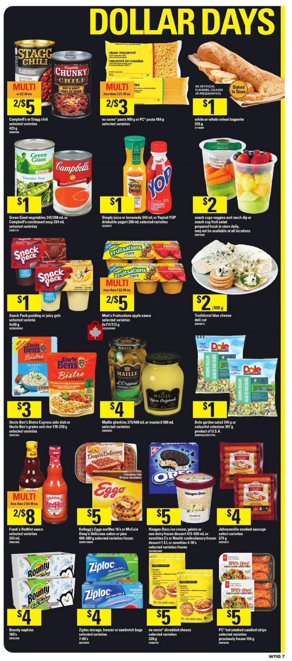 Loblaws flyer from Thursday January 3, 2019 to Wednesday January 9, 2019 - page 7