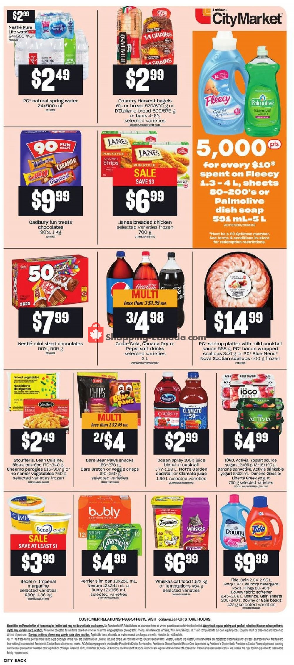 Loblaws flyer from Thursday October 10, 2019 to Wednesday October 16, 2019 - page 18