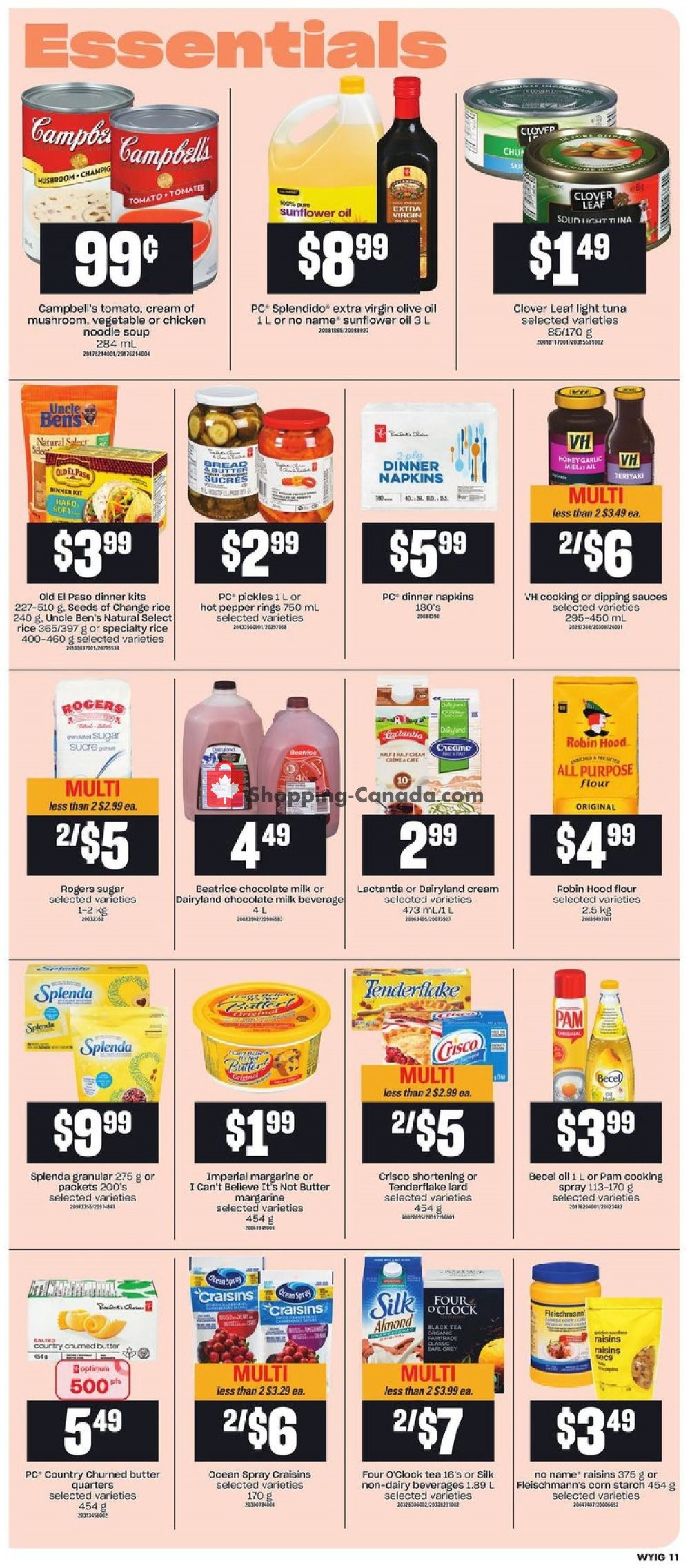 Loblaws flyer from Thursday October 3, 2019 to Wednesday October 9, 2019 - page 11