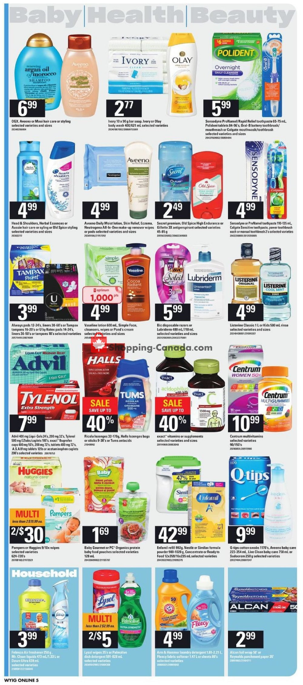 Loblaws flyer from Thursday October 3, 2019 to Wednesday October 9, 2019 - page 16