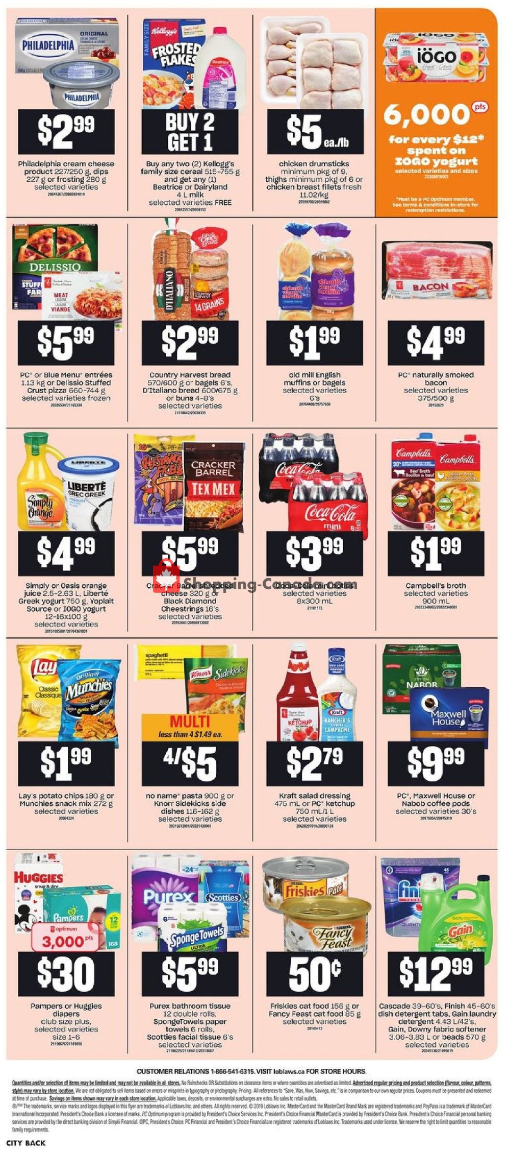 Loblaws flyer from Thursday October 3, 2019 to Wednesday October 9, 2019 - page 17