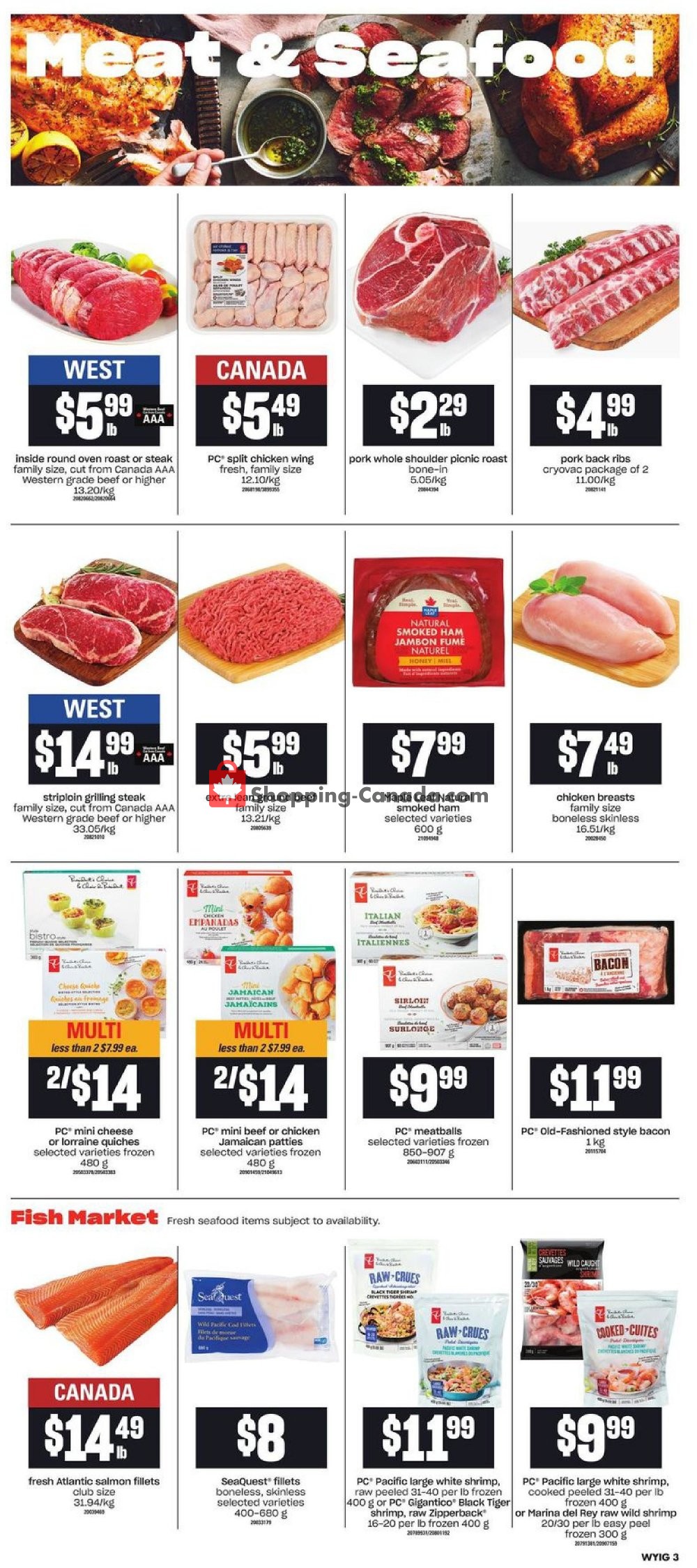 Loblaws flyer from Thursday October 3, 2019 to Wednesday October 9, 2019 - page 3