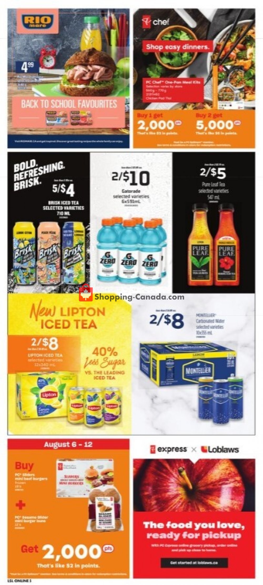 Loblaws flyer from Thursday August 6, 2020 to Wednesday August 12, 2020 - page 10