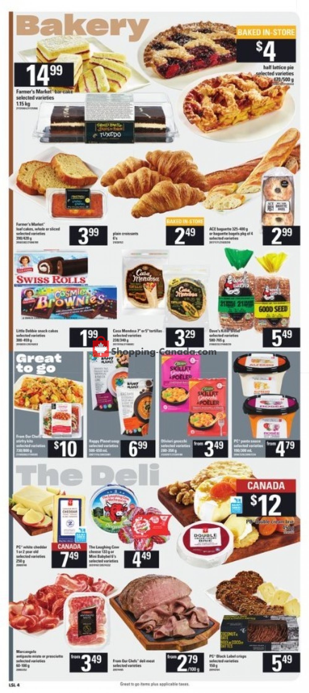 Loblaws flyer from Thursday February 6, 2020 to Wednesday February 12, 2020 - page 4