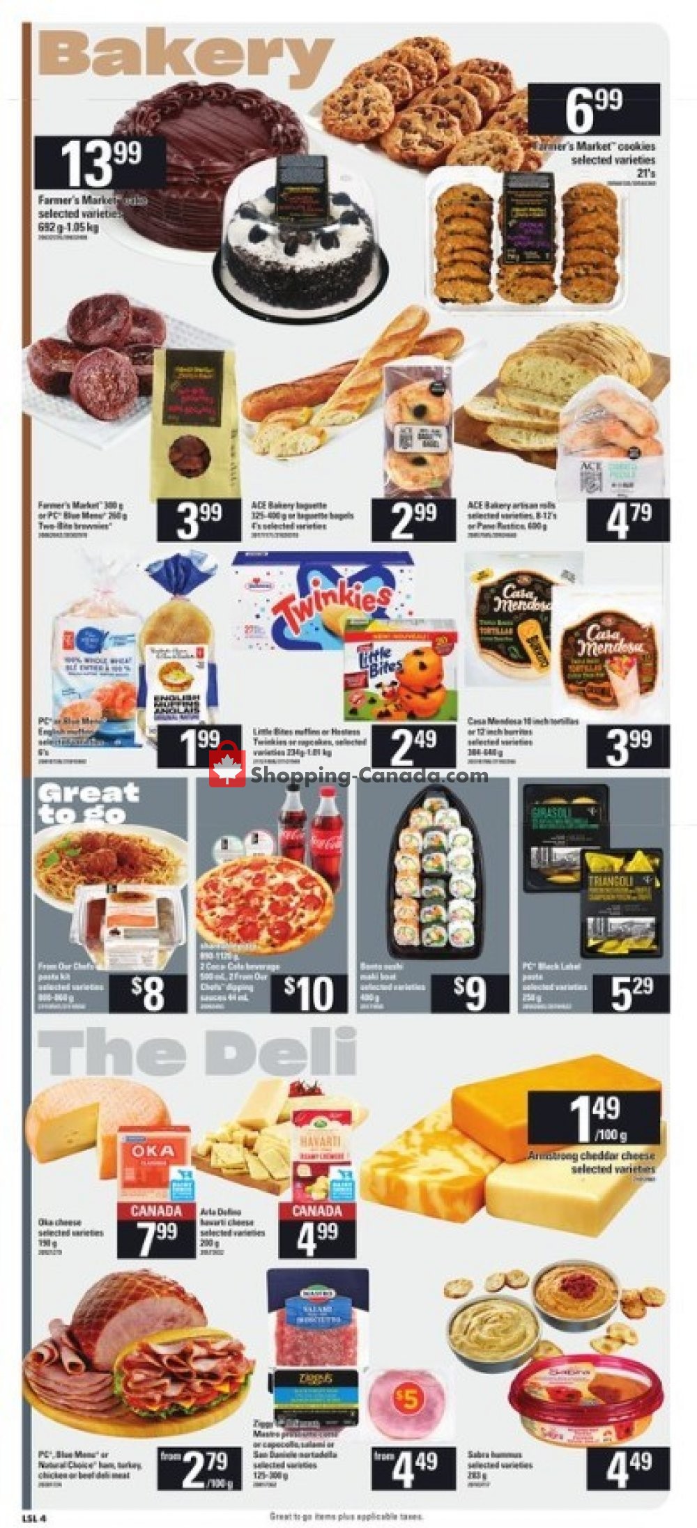Loblaws flyer from Thursday January 16, 2020 to Wednesday January 22, 2020 - page 4