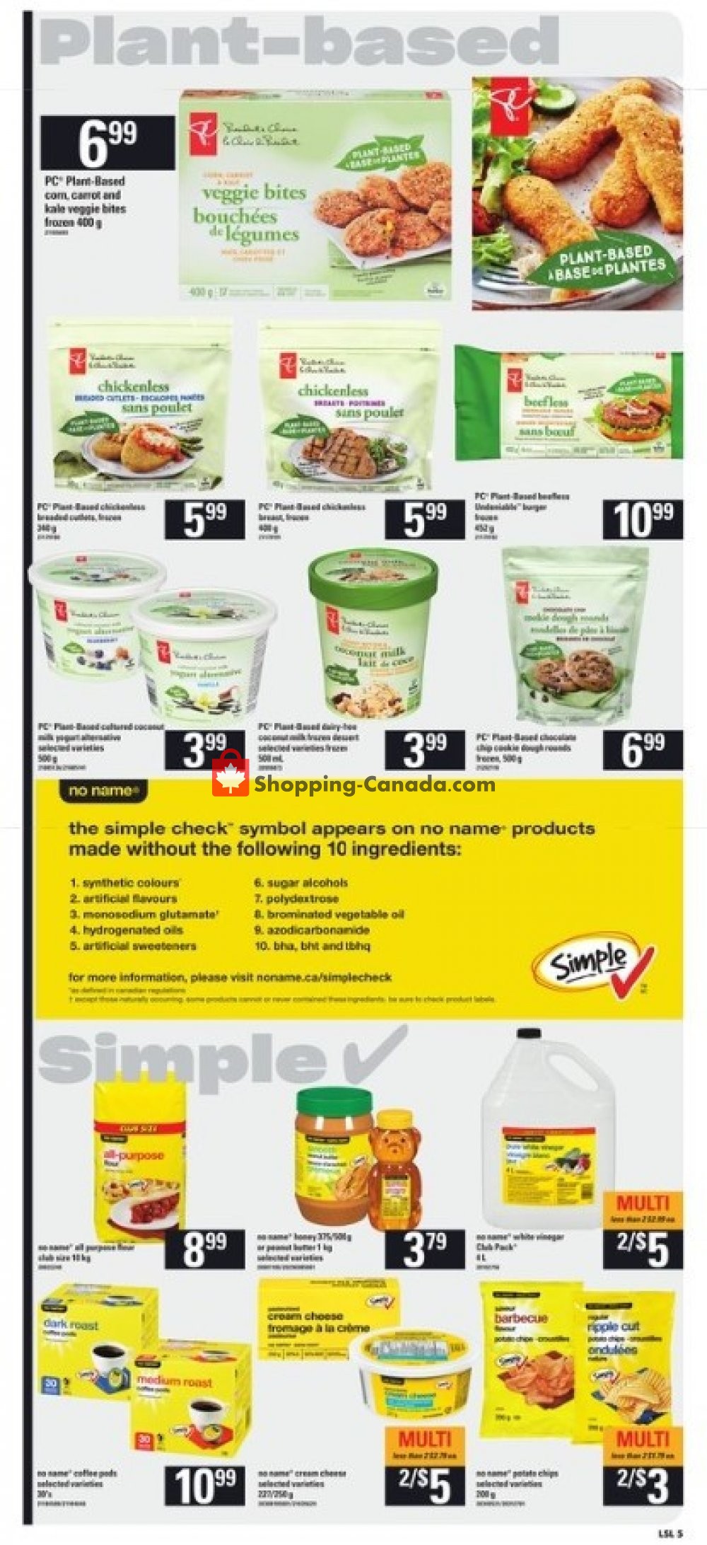 Loblaws flyer from Thursday January 16, 2020 to Wednesday January 22, 2020 - page 5