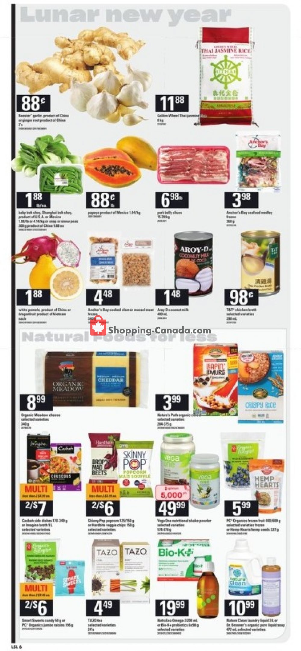 Loblaws flyer from Thursday January 16, 2020 to Wednesday January 22, 2020 - page 6