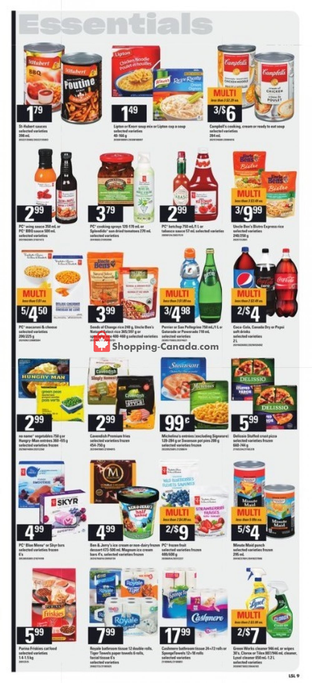 Loblaws flyer from Thursday January 16, 2020 to Wednesday January 22, 2020 - page 9