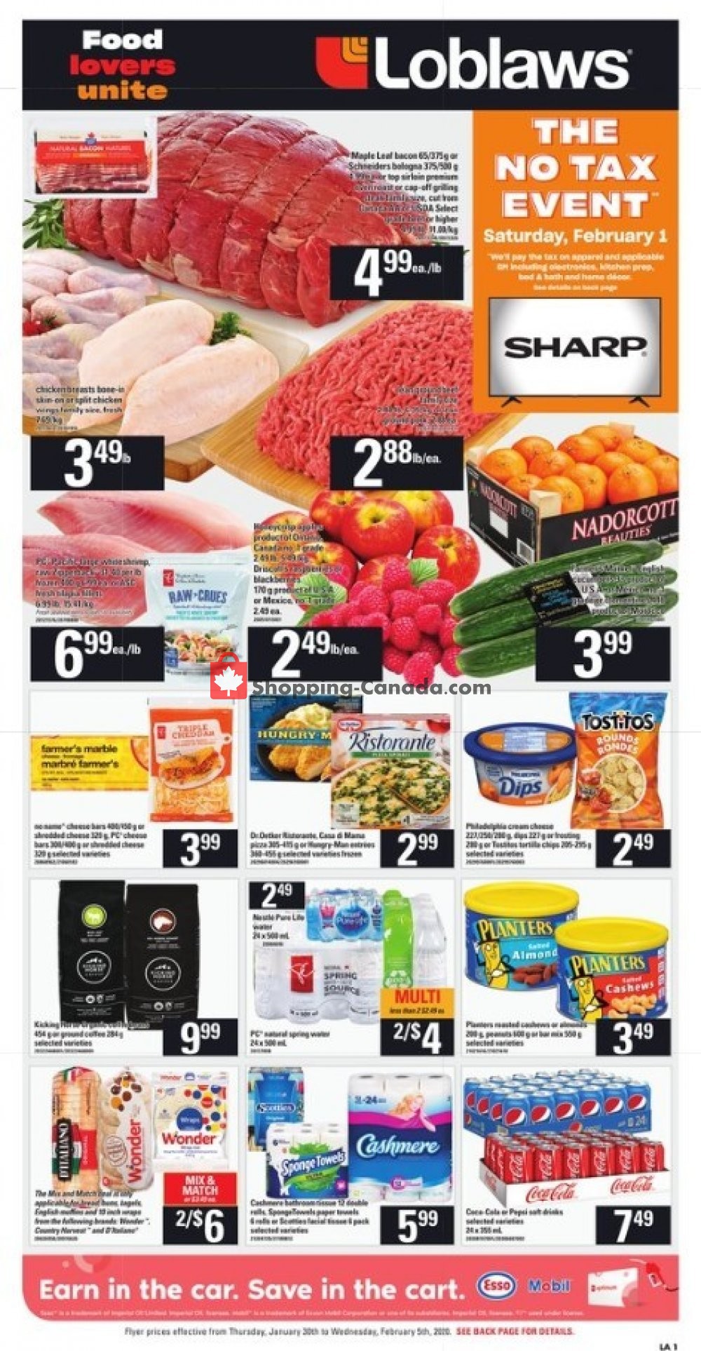 Loblaws flyer from Thursday January 30, 2020 to Wednesday February 5, 2020 - page 2