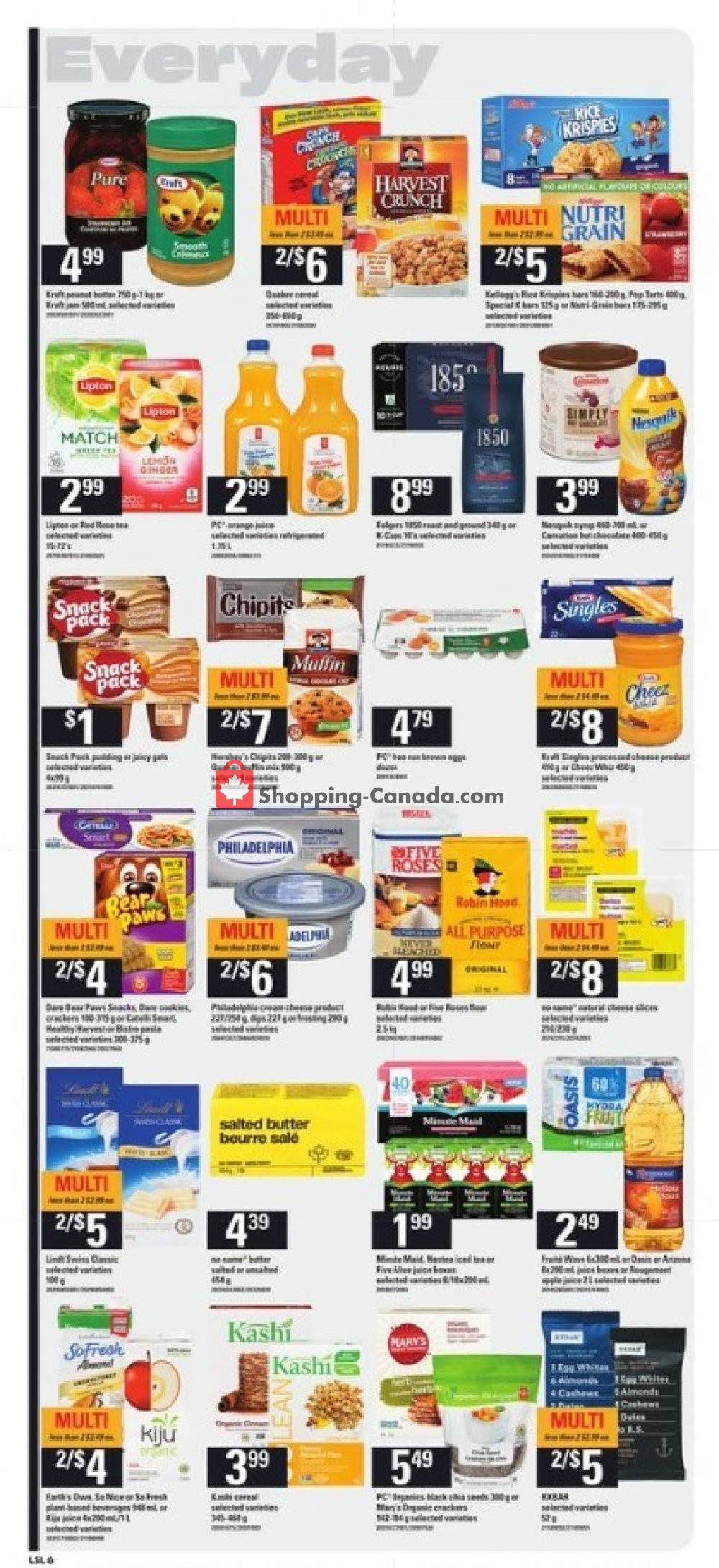 Loblaws Canada, flyer (Food Lovers Unit) January 9 January 15